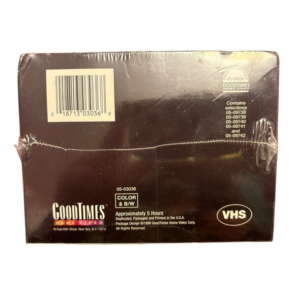 John Wayne Collector 5 Series VHS Pack Brand New Factory Sealed - Picture 4 of 4